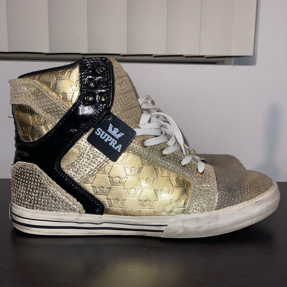 Supra Muska Skytop Gold Black